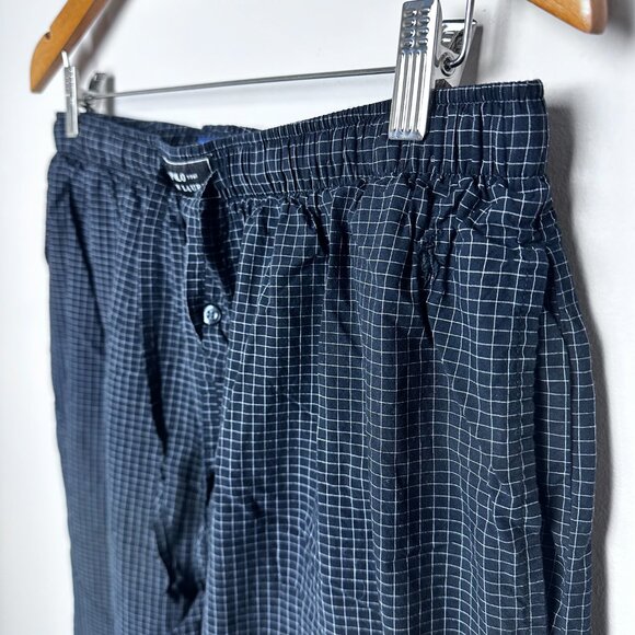 Polo Ralph Lauren Matching Grid Pattern Pajama Set - Picture 4 of 13